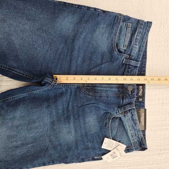 Buffalo by David Bitton Driven Jeans Men's 36 x 32 Med Wash Relaxed Straight NEW - Picture 5 of 16